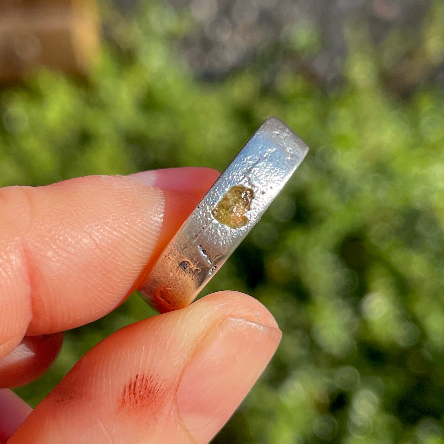 savage sunshine | raw sapphire | made to order