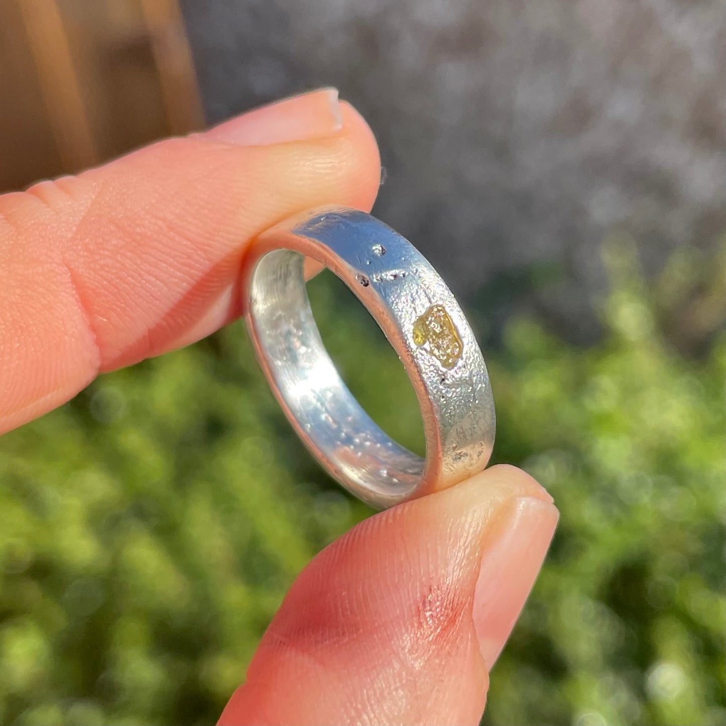 savage sunshine | raw sapphire | made to order