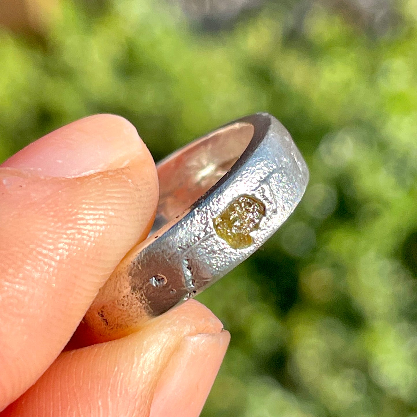savage sunshine | raw sapphire | made to order
