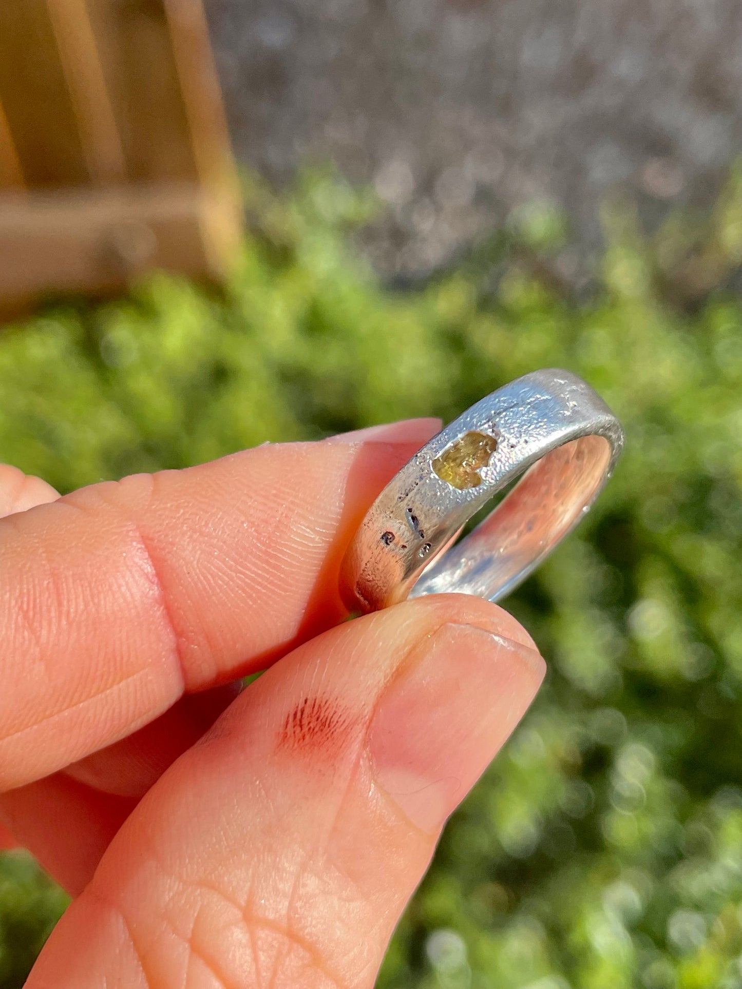 savage sunshine | raw sapphire | made to order
