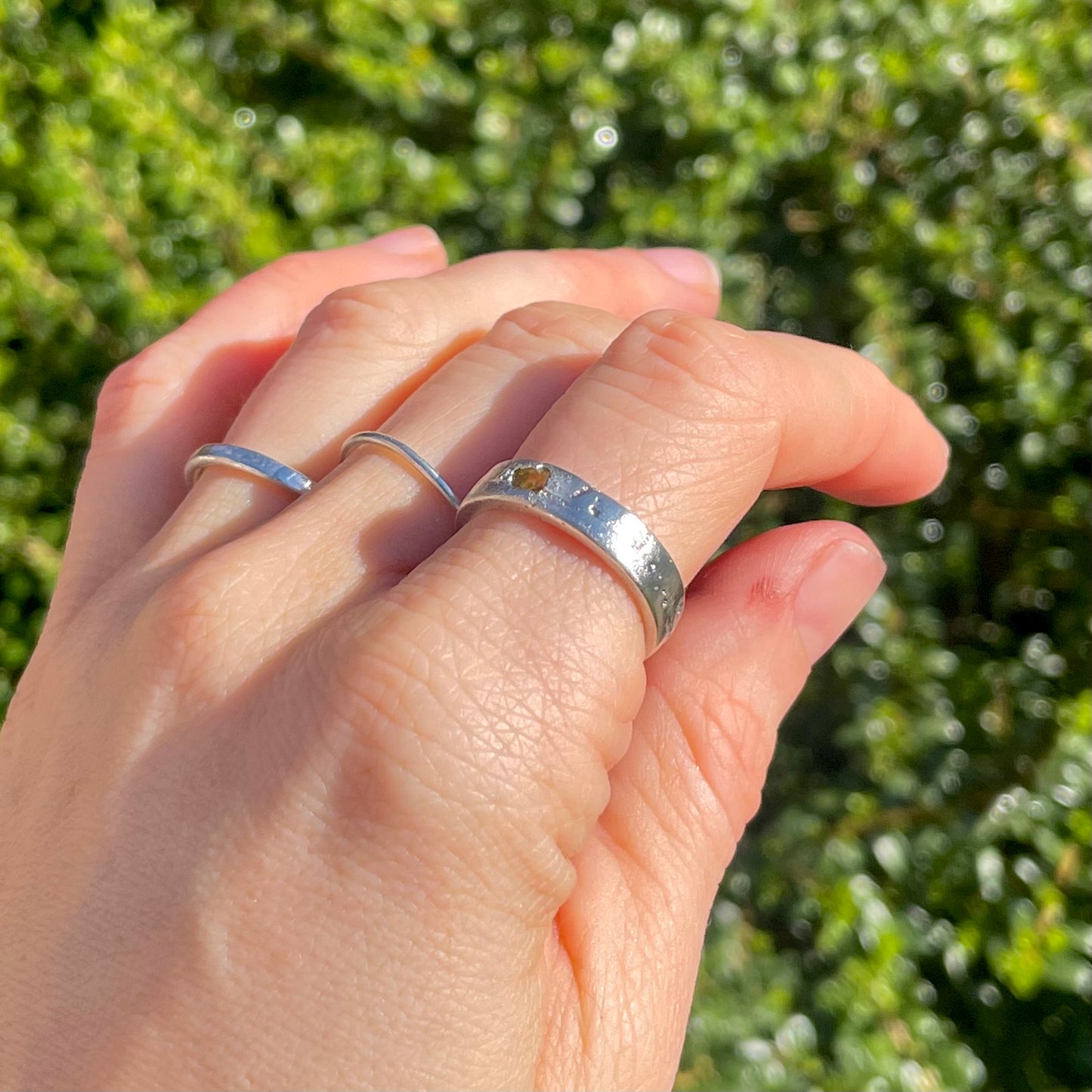 savage sunshine | raw sapphire | made to order