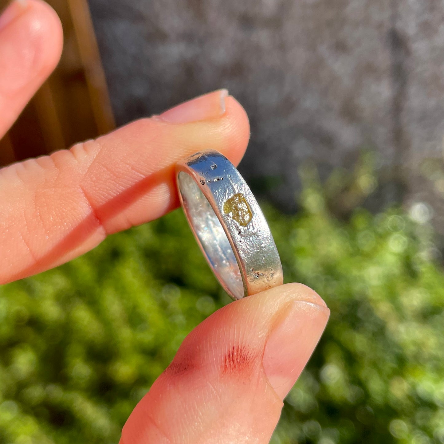 savage sunshine | raw sapphire | made to order