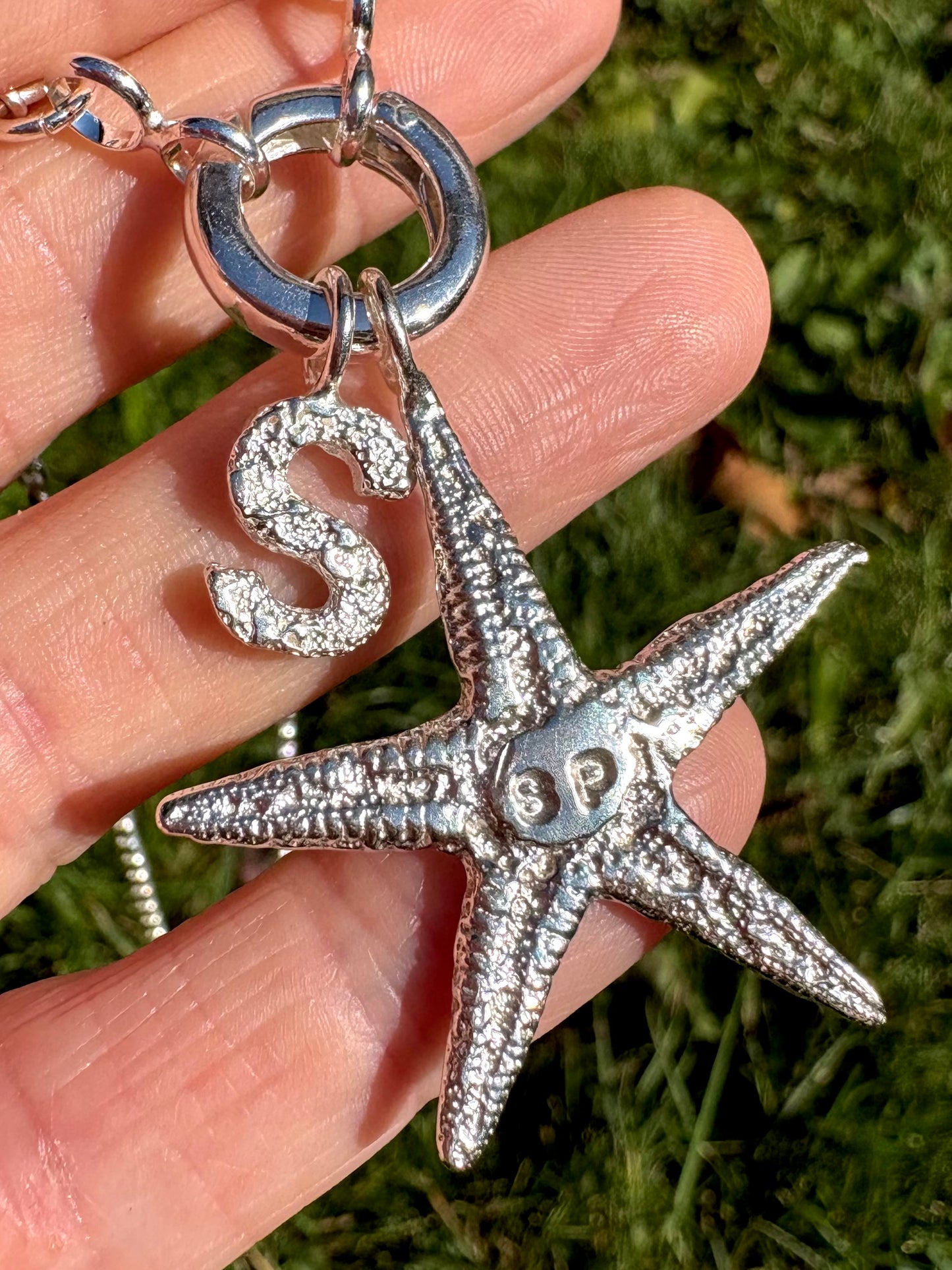 sterling silver belcher charm chain