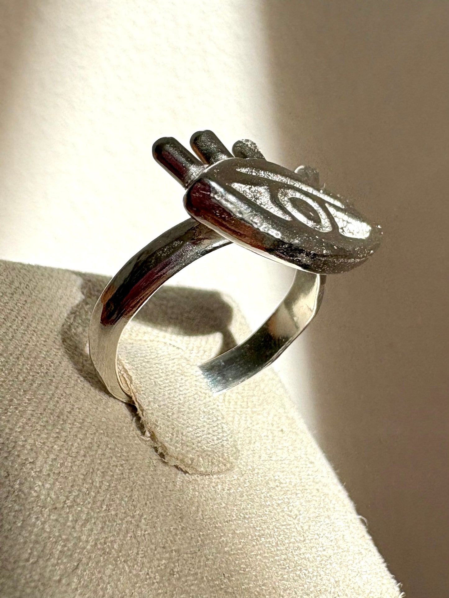 Souls gaze sterling silver eye ring 🧿