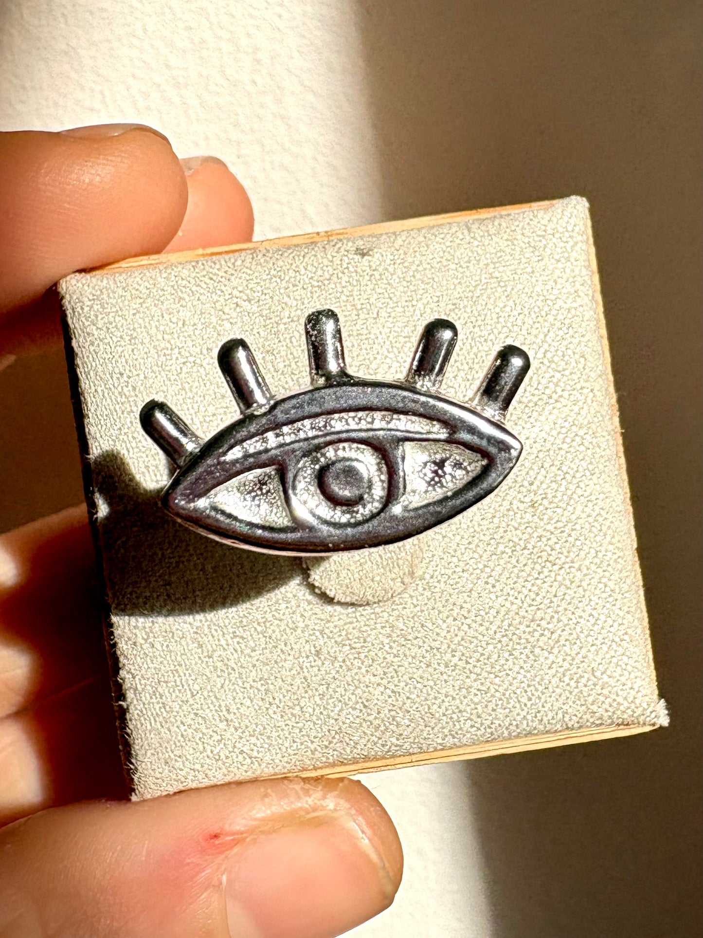 Souls gaze sterling silver eye ring 🧿