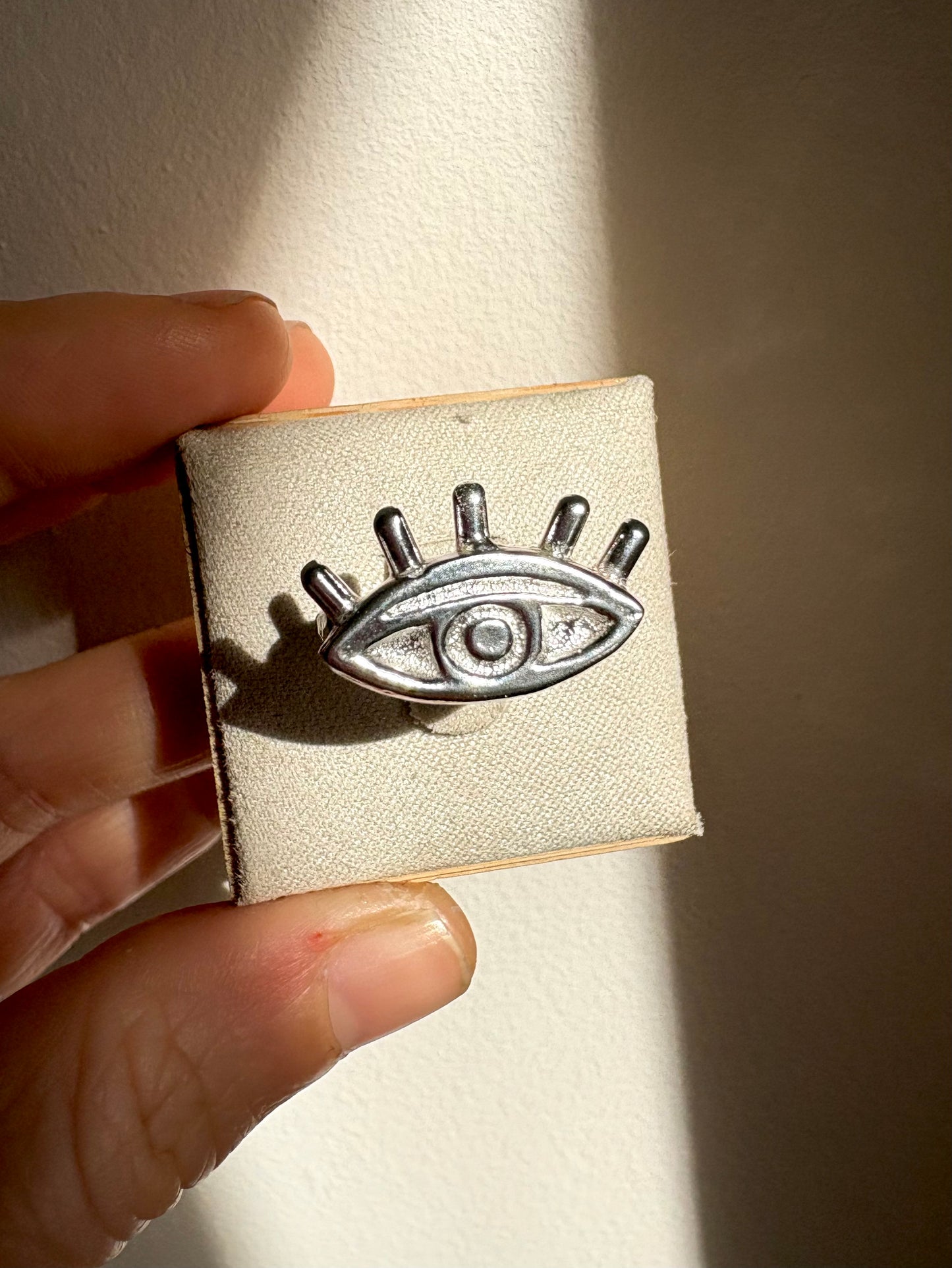 Souls gaze sterling silver eye ring 🧿